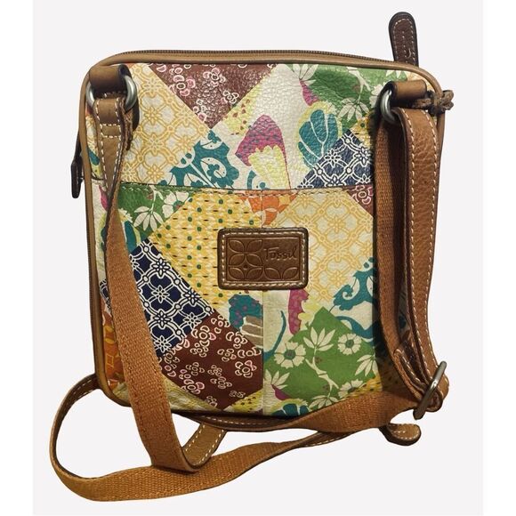 Fossil Vintage Crosstown Patchwork Crossbody - Picture 3 of 9